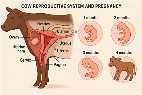 ¿Qué enfermedad causa el aborto en el ganado?e tract and gestational stages What disease causes abortion in cattle?